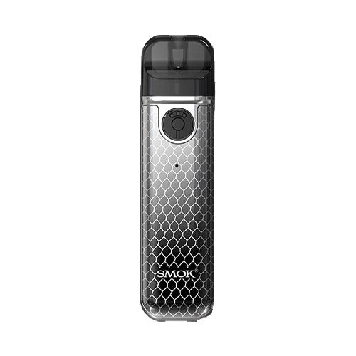 Smok Novo 4 Mini Pod Kit Silver Black Cobra | The Ace Of Vapez