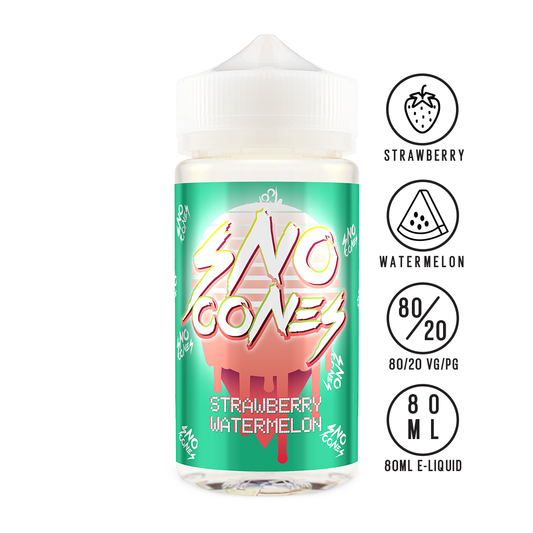 Sno Cones - Strawberry Watermelon 80ml - The Ace Of Vapez