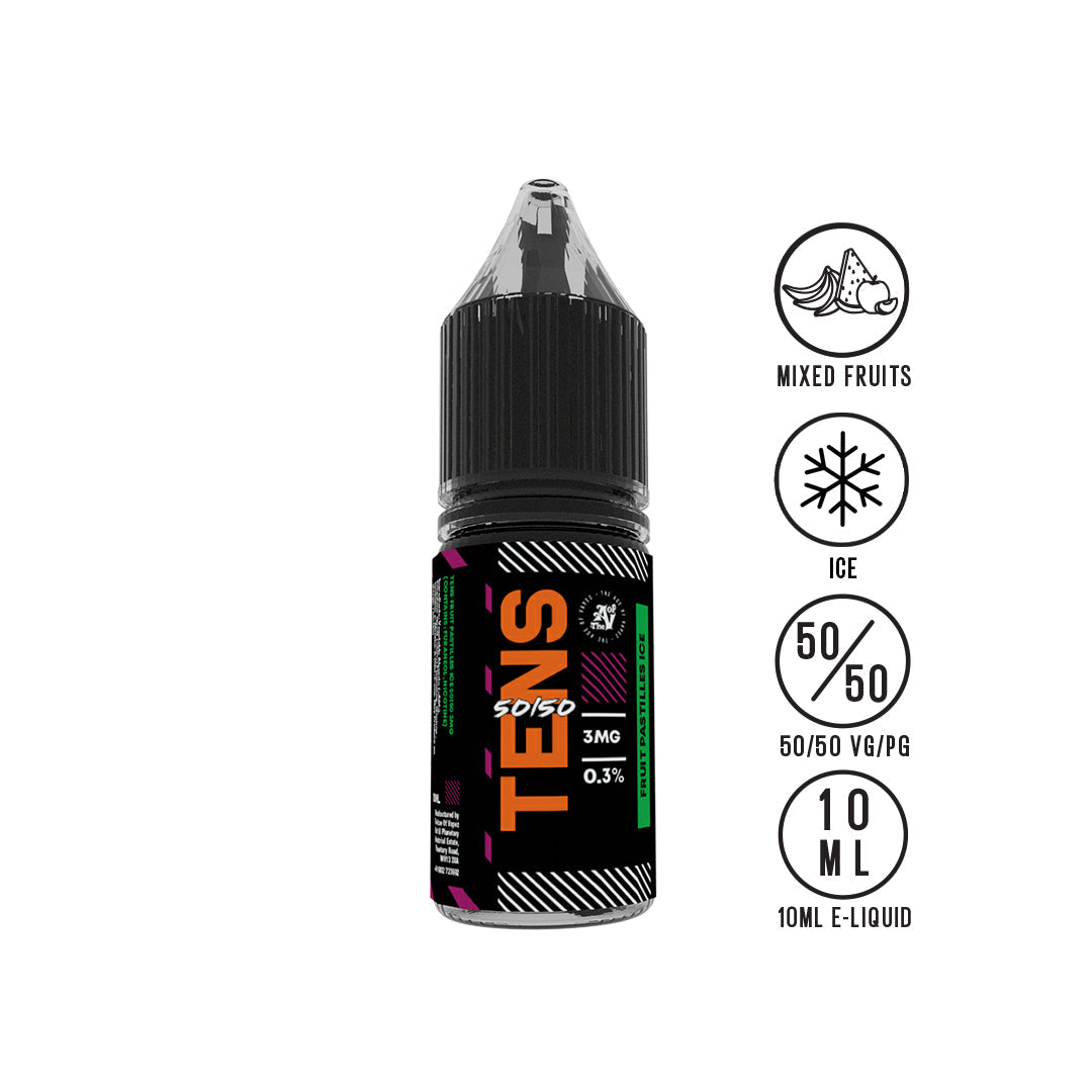 Tens Fruit Pastilles Ice 10ml - The Ace Of Vapez