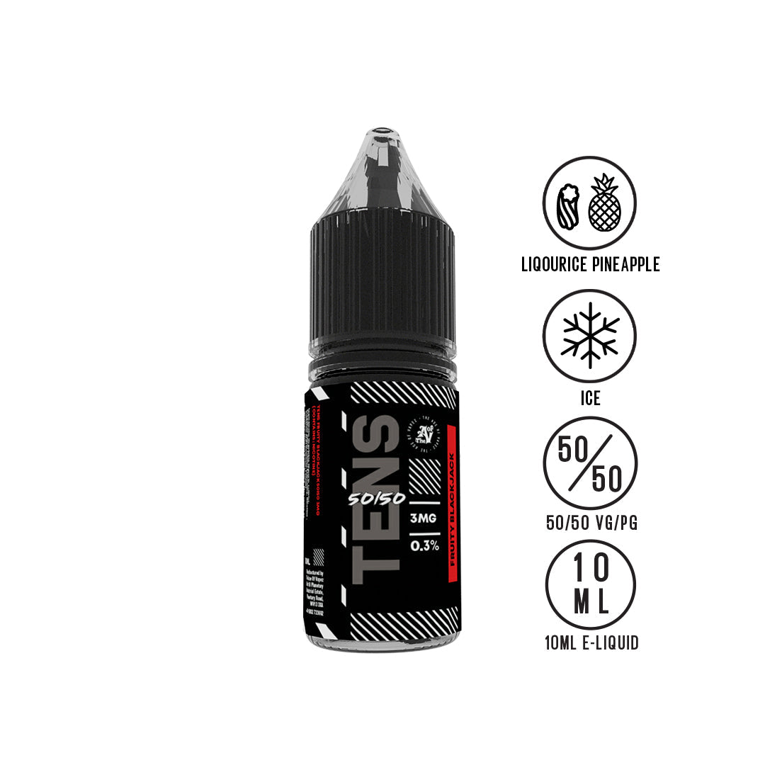 Tens Fruity Blackjack 10ml - The Ace Of Vapez