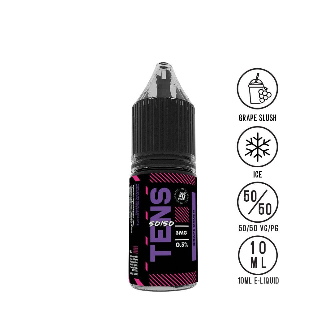 Tens Grape Crush 10ml - The Ace Of Vapez