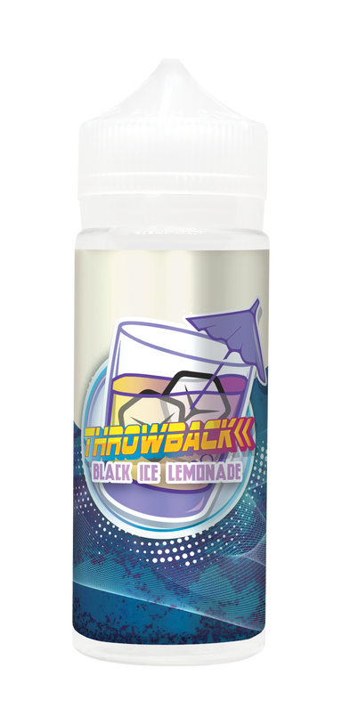 Throwback - Black Ice Lemonade 100ml - The ace of vapez