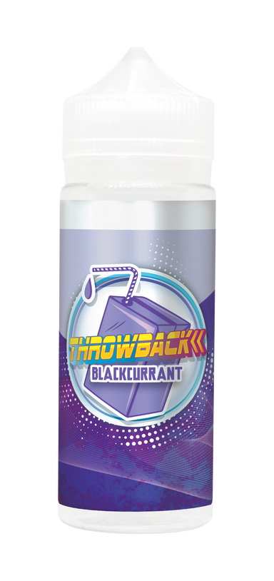 Throwback - Blackcurrant 100ml - The ace of vapez