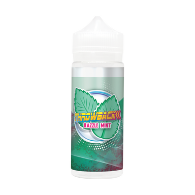 Throwback - Razzlemint 100ml - The ace of vapez