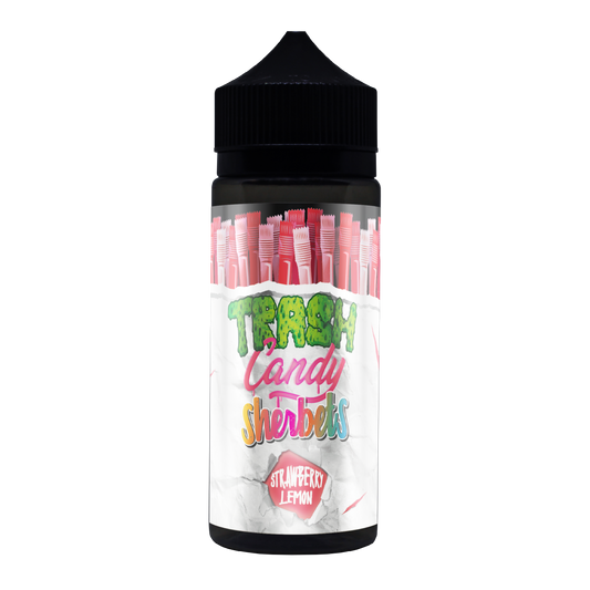Trash Candy Sherbets Strawberry Lemon 100ml | The Ace Of Vapez