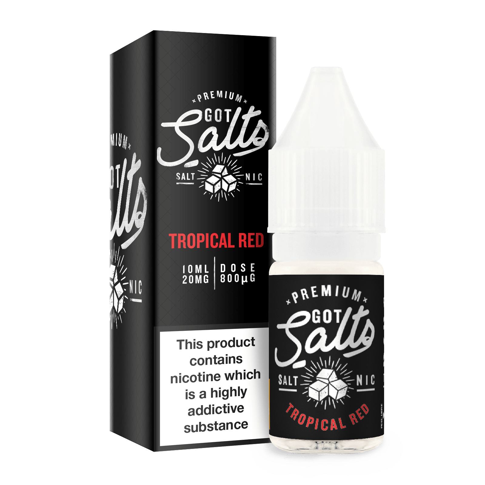 Got Salts - Tropical Red 10ml - The Ace Of Vapez