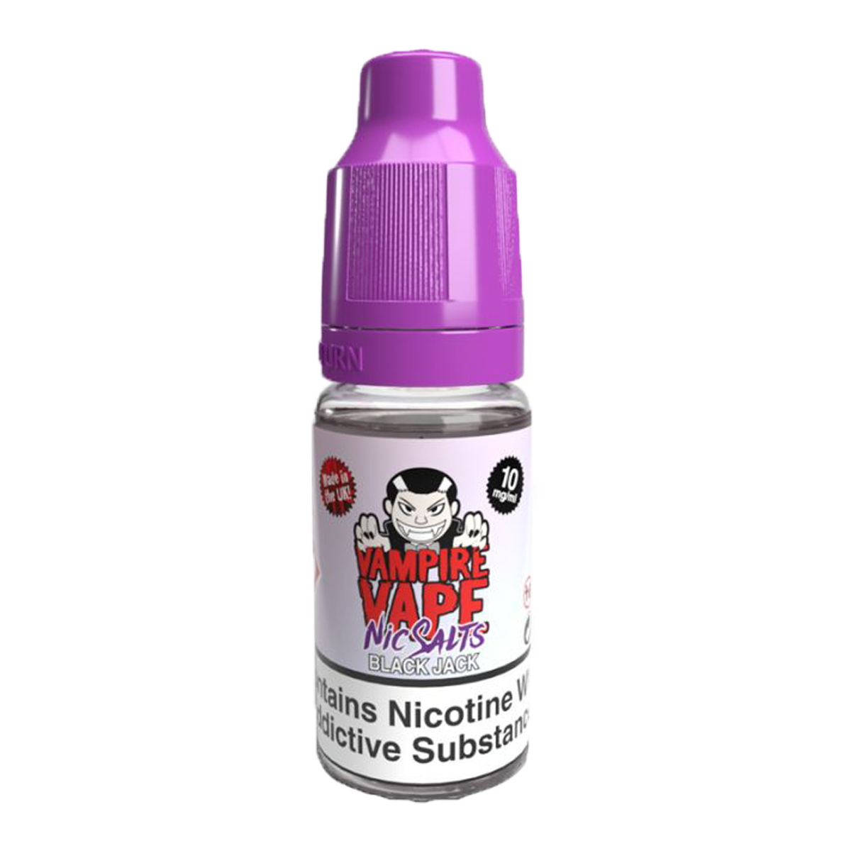 Vampire Vape Blackjack Nic Salts 10ml - The Ace Of Vapez
