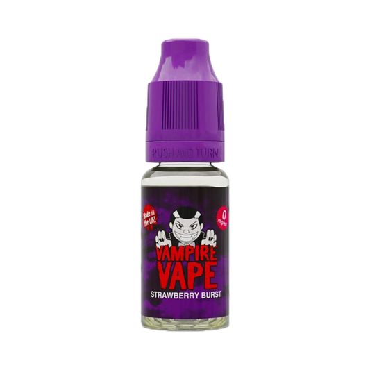 Vampire Vape Strawberry Burst 10ml - The Ace Of Vapez