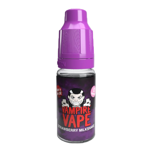 Vampire Vape Strawberry Milkshake 10ml - The Ace Of Vapez