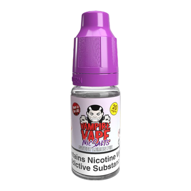 Vampire Vape Sweet Lemon Pie Nic Salts 10ml -OOD
