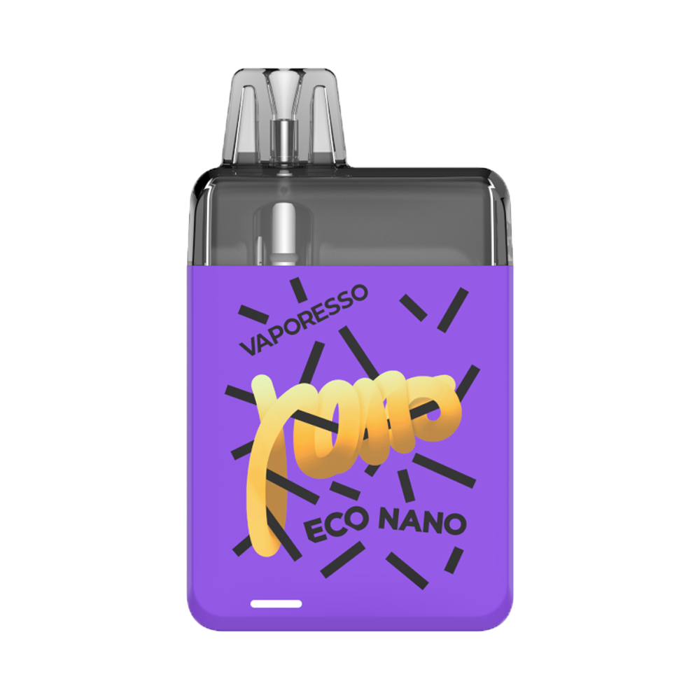 Vaporesso Eco Nano Pod Kit Creamy Purple | The Ace Of Vapez