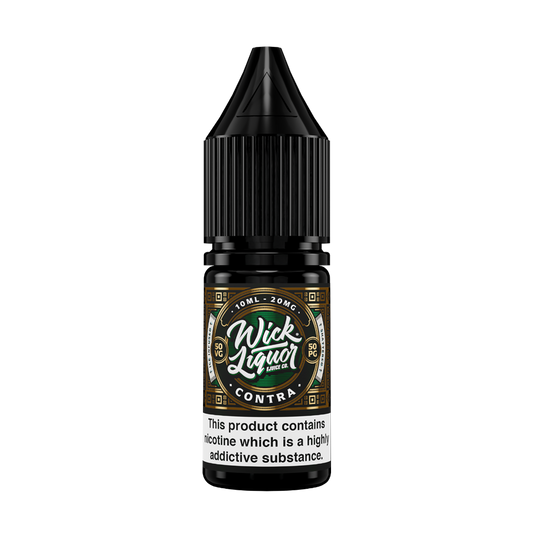 Wick Liquor - Contra Shattered Nic Salt 10ml (Clearance) - The Ace Of Vapez