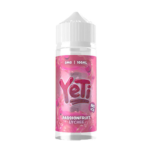 Yeti Defrosted Passionfruit Lychee No Ice 100ml (Clearance) - The Ace Of Vapez