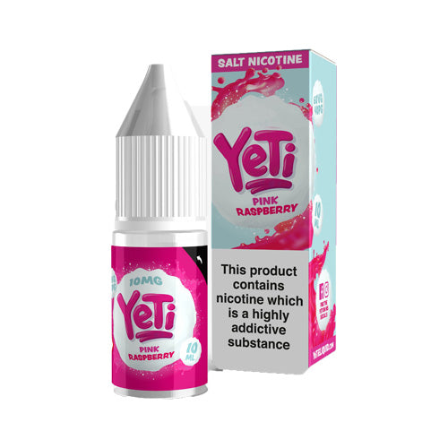 Yeti ﻿Pink Raspberry Nic Salt 10ml - The Ace Of Vapez