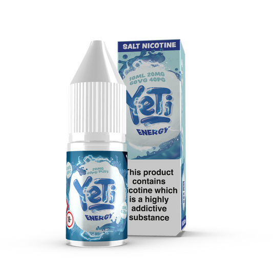 Yeti - Energy ICE Nic Salt 10ml (Clearance) - The Ace Of Vapez