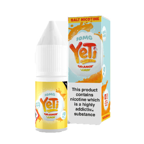 Yeti ﻿Orange Lemon Nic Salt 10ml - The Ace Of Vapez