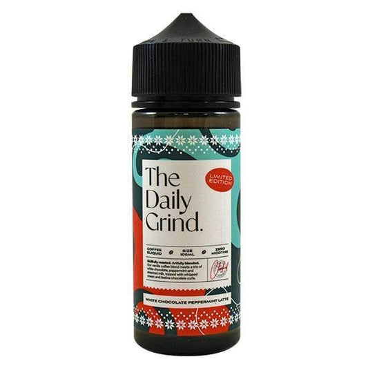 The Daily Grind White Choc. Peppermint Latte 100ml (Clearance) - The Ace Of Vapez