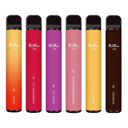 Elux 600 Disposable Pod Device (Clearance) - The Ace Of Vapez