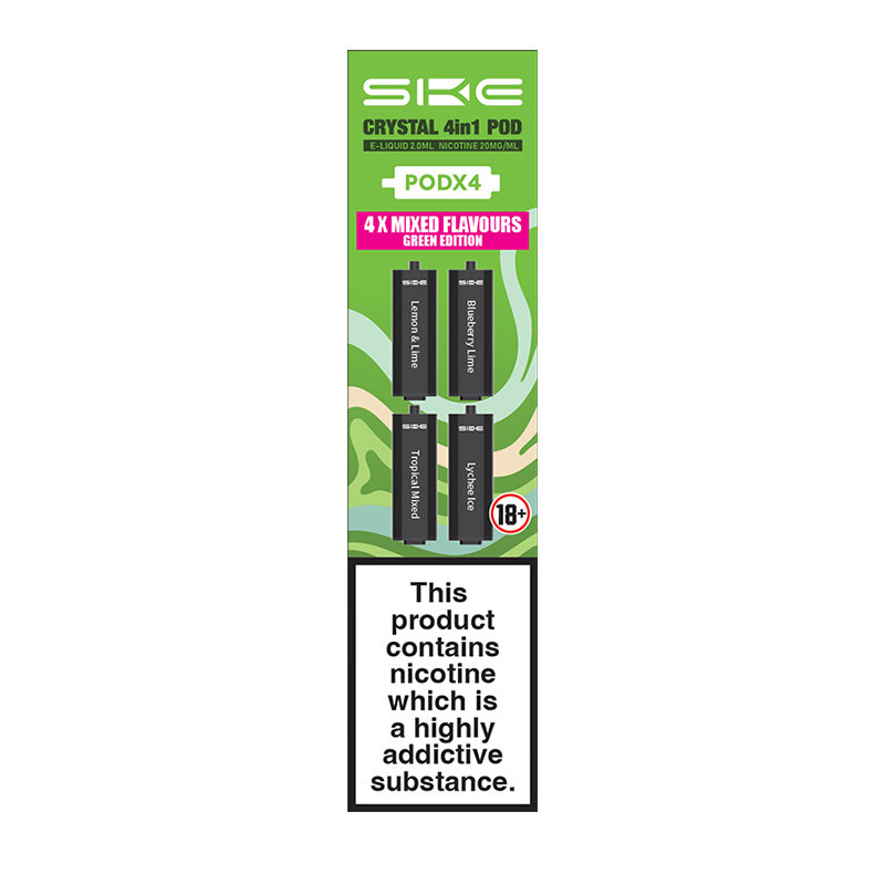 SKE Crystal 4 in 1 Pods - The Ace Of Vapez