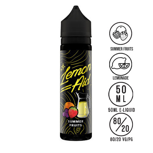 Lemon-Aid - Summer Fruits 50ml - The Ace Of Vapez