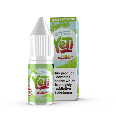Yeti - Apple Cranberry ICE Nic Salt 10ml