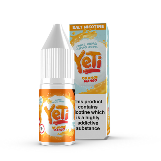 Yeti - Orange Mango ICE Nic Salt 10ml - The Ace Of Vapez