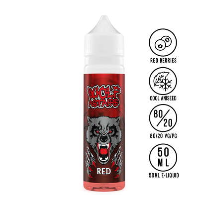 Wolf Astaire - Red 50ml - The Ace Of Vapez